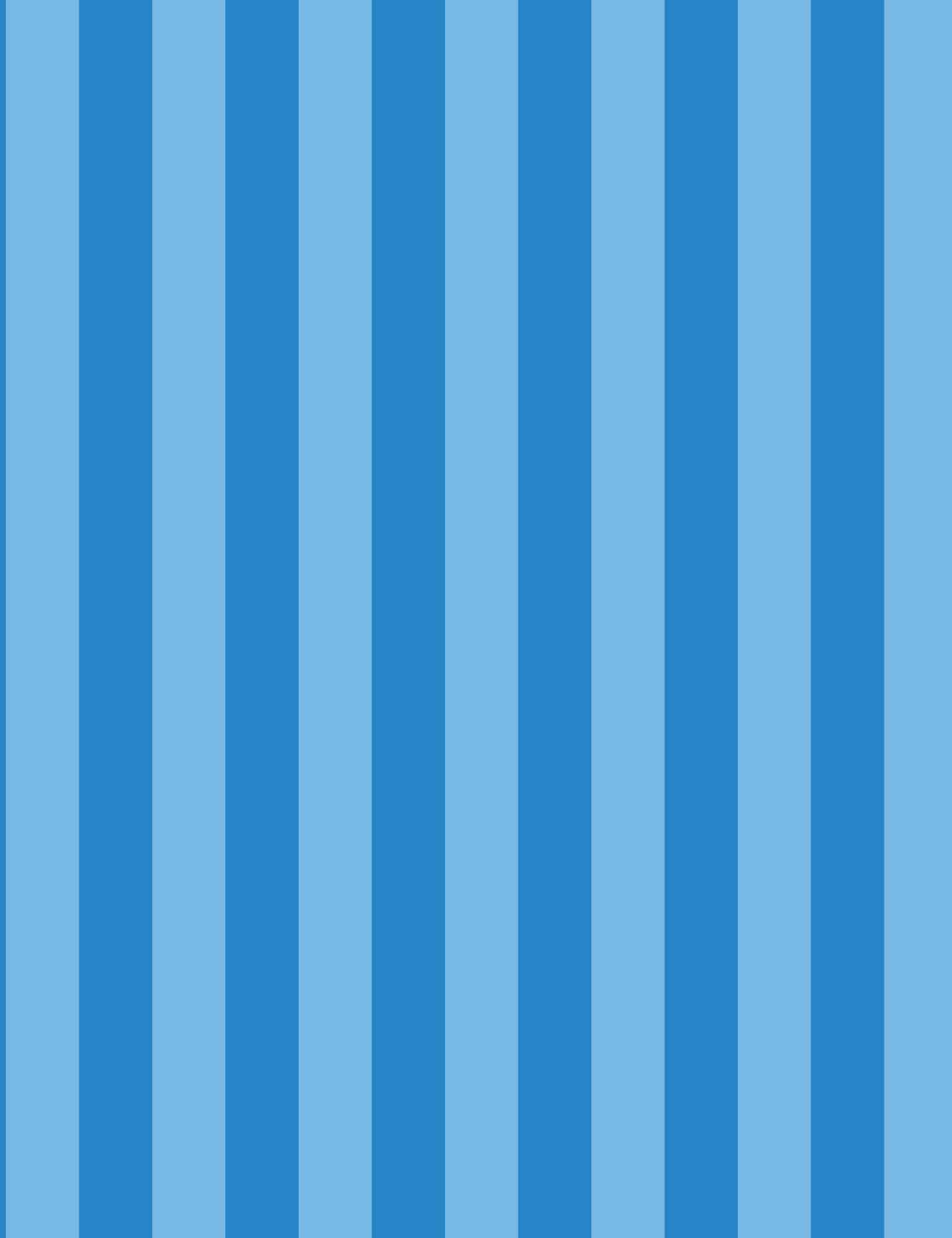 Gestreift in Blau | French Terry | 170 cm breit