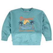 Tropical - Blauer Sommerkleidungstransfer