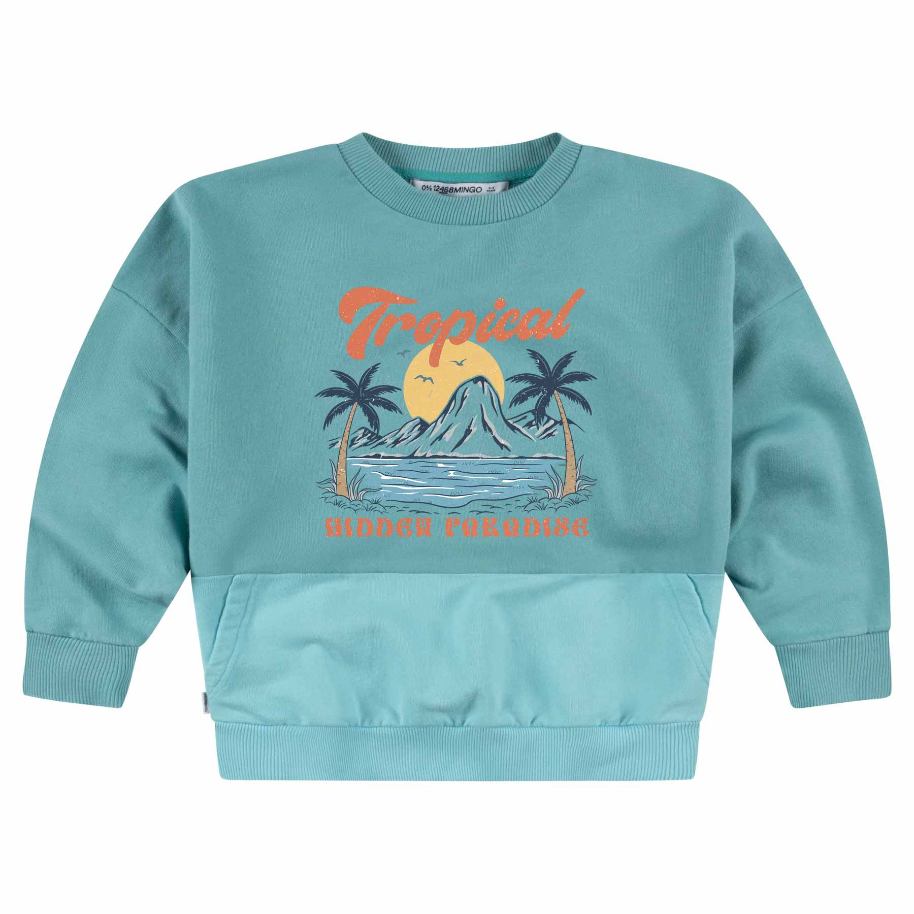 Tropical - Blauer Sommerkleidungstransfer