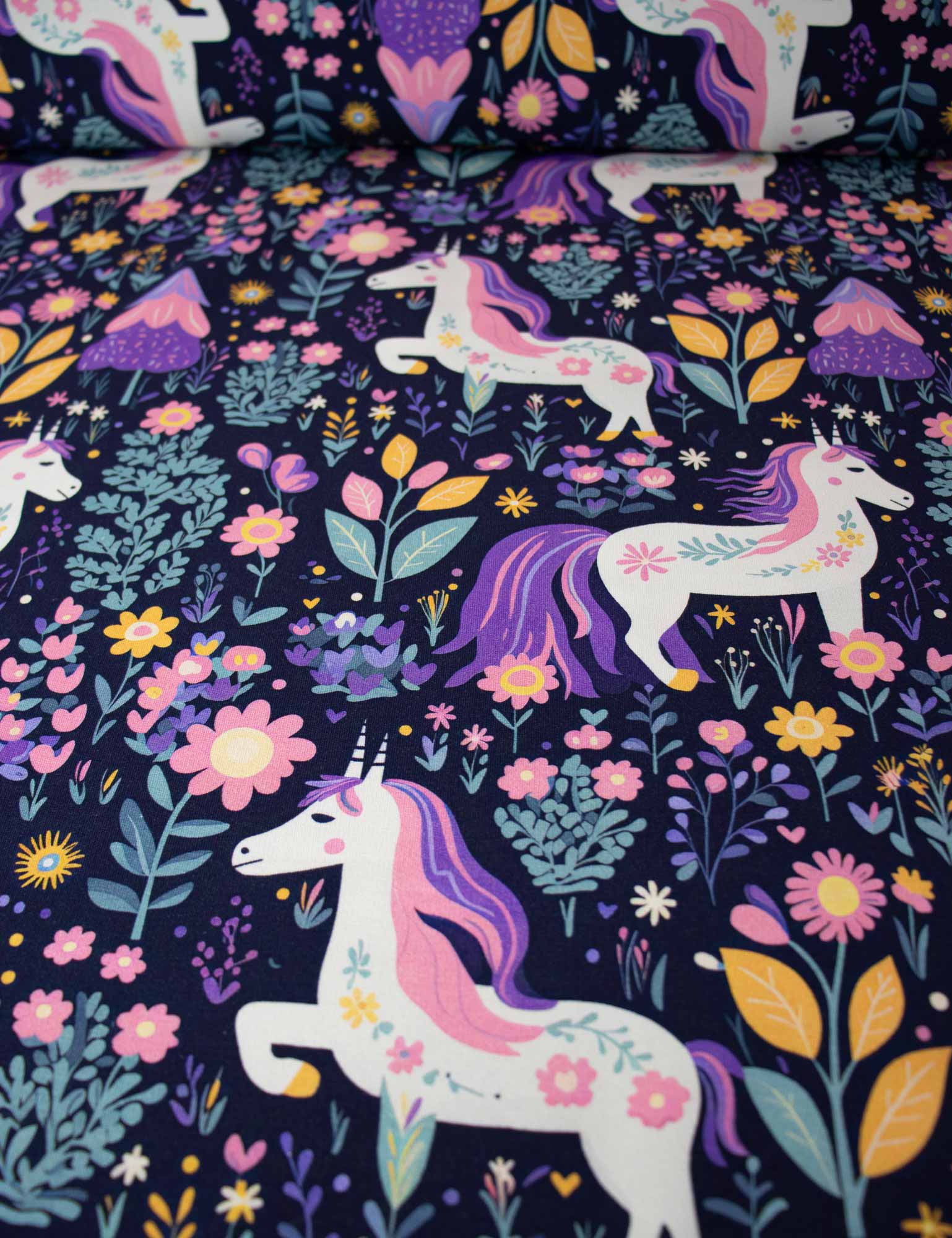 Unicorn Dream Meadow | French Terry | 170 cm breit