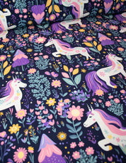 Unicorn Dream Meadow | French Terry | 170 cm breit
