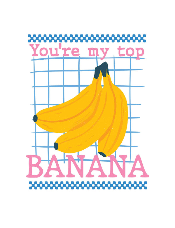 Banana – Fruit Parade – Bügelbild