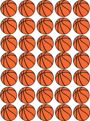 Basketball | All-Over-Transferfolie