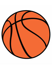 Basketball | All-Over-Transferfolie