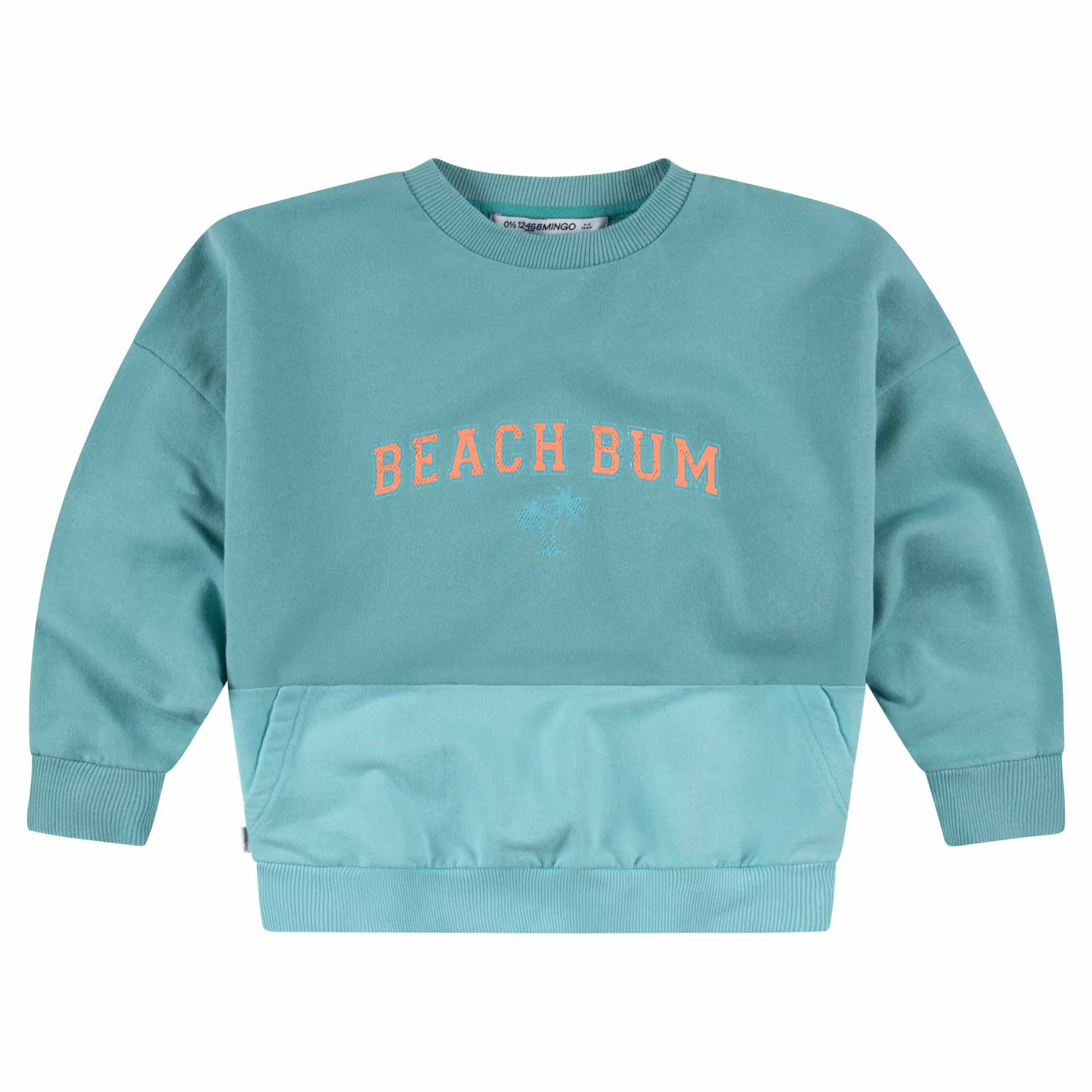Beach Bum - Blauer Sommerkleidungstransfer