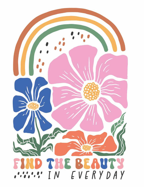Beauty Everyday - Floral | Bügeltransfer