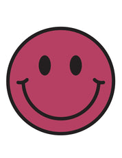 Berry Bold Smiley | Bügelbilder