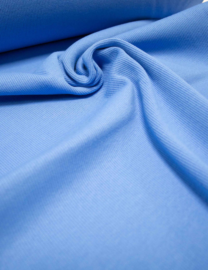 Bold Blue | 2x1 Rippbündchen | 125cm breit