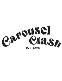 Carousel Clash – Bügelbild – auf einem Pullover