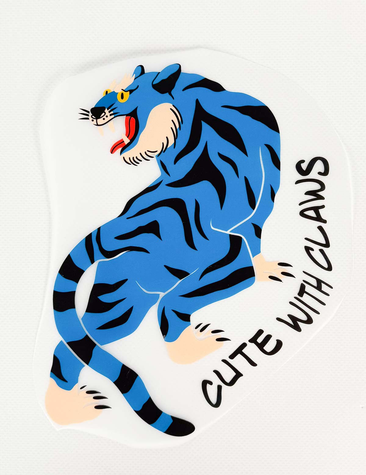 Cute with Claws - Carrousel Clash | Bügelbild