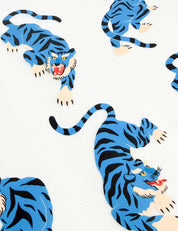 Blue Tiger - Carousel Clash | All-over Transferfolie