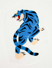 Blue Tiger Rise - Carrousel Clash | Bügelbild