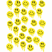 Drip Smileys | All-over Transferfolie