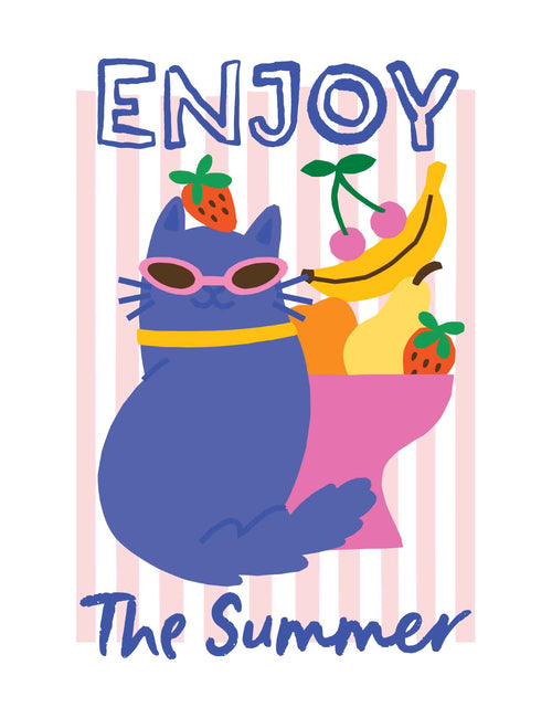 Enjoy The Summer - Juicy Summer Club | Bügeltransfer