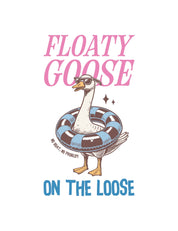 Floaty Goose – Summer Goose Club | Bügelbild
