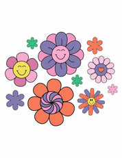 Flower Power | Bügelbild