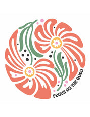 Focus - Florale Kleidungstransfers