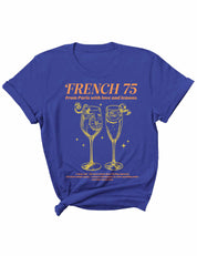French 75 – Sommercocktails – Kleidungstransfers
