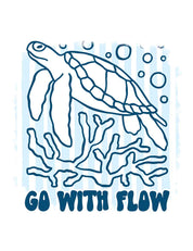 Go With Flow - Saltwater Stories| Bügeltransfer
