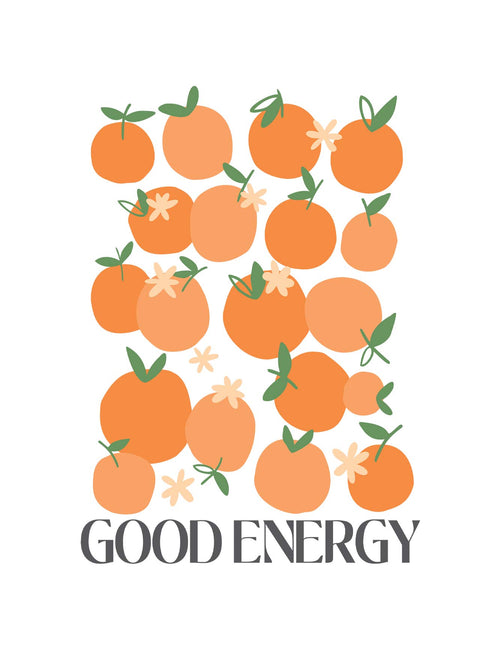 Good Energy - Blume | Bügelbild