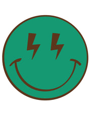 Smiley Green | Bügelbild
