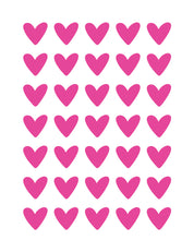 Hearts Pink Punch | Allover-Transferfolie