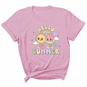 Hello Summer - Pink Summer | Bügelbild