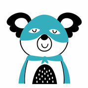 Koala – Superheld | Bügelbild