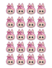 Labubu Pink Pearl | All-Over Transferfolie