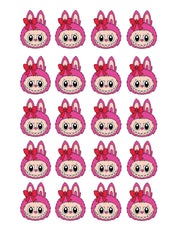 Labubu Pink Punch | All-Over-Transferdruck