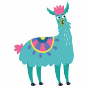 Lama 1 - Lustiges Lama | Bügelbild