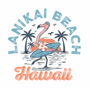 Lanikai Beach – Blauer Sommerkleidungstransfer