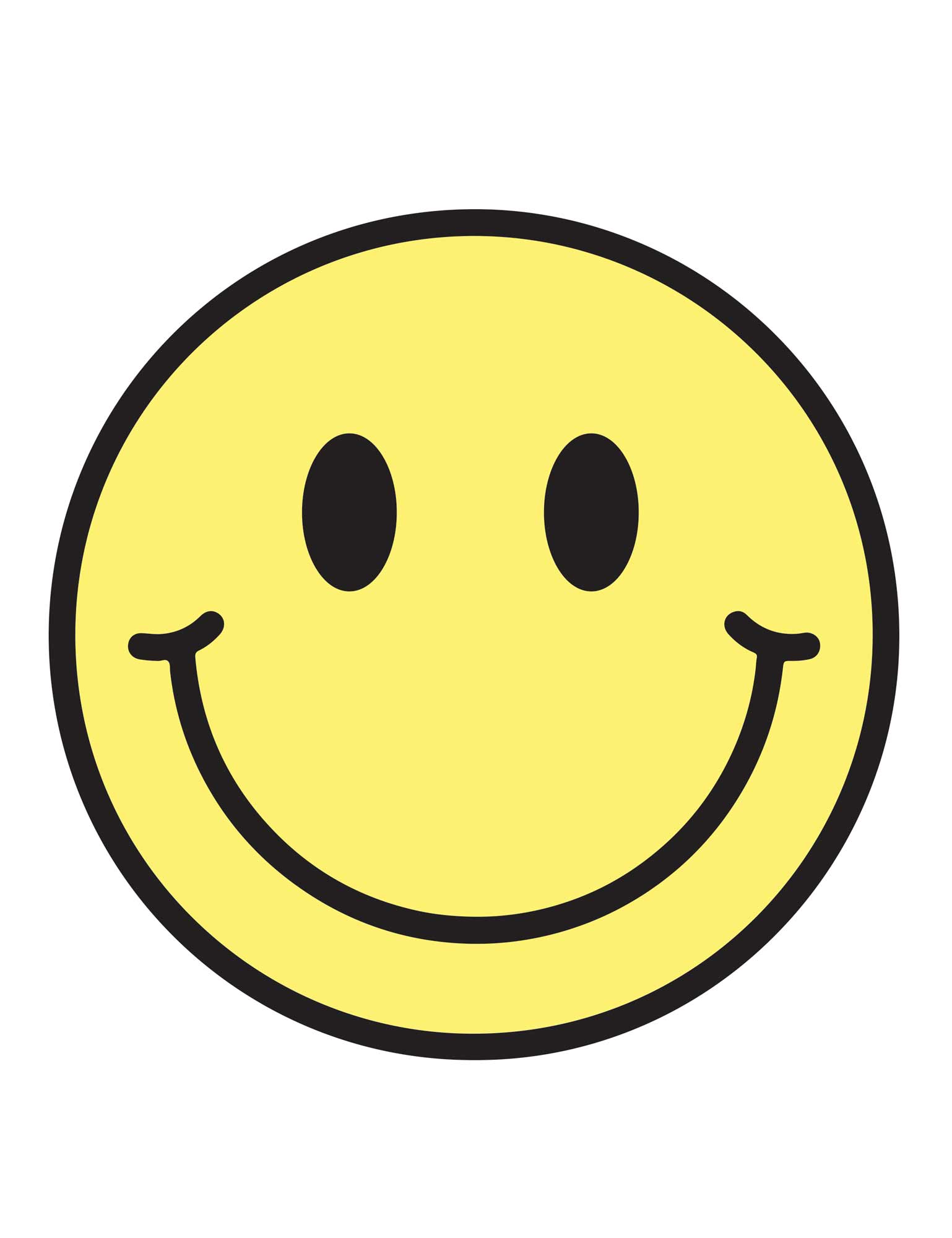 Lemon Haze Smiley | Bügelbilder