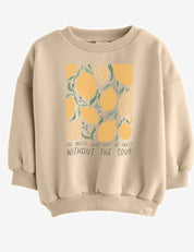 Lemons - Floral | Bügelbild