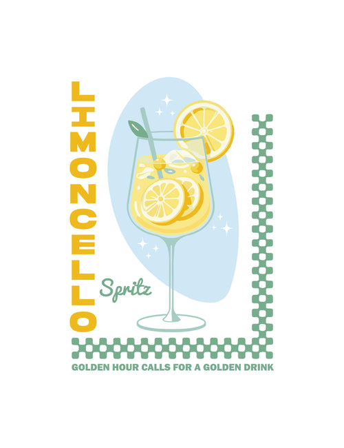 Limoncello Spritz – Cocktail Club | Bügeltransfer