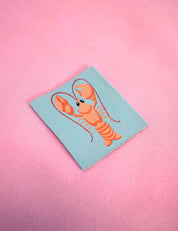 Lobster | Gewebtes Nähetikett