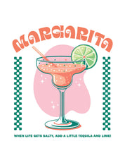 Margarita – Cocktail Club | Aufbügelbares Motiv