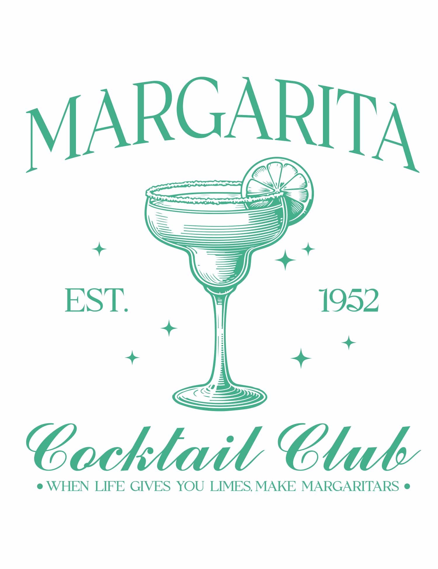 Margarita - Sommer-Cocktails | Bügelbild