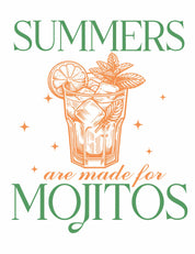 Mojitos – Sommercocktails – Kleidungstransfers