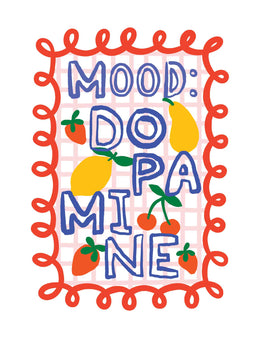 Mood: Dopamine - Juicy Summer Club – Bügelbild – Übersicht