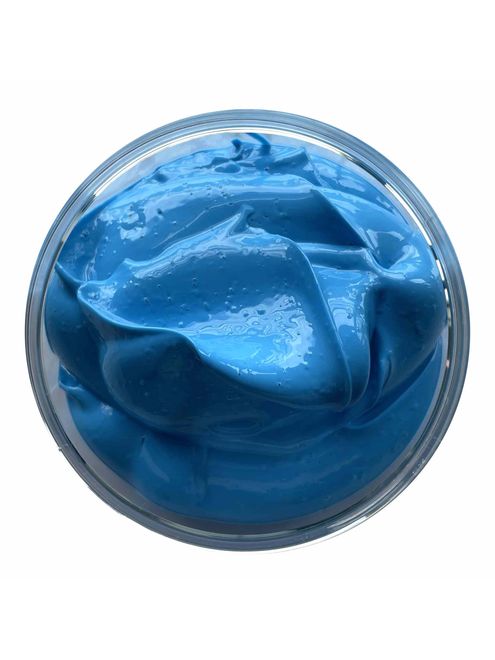 Neonblau – Öko-Siebdruckfarbe
