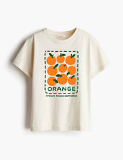 Orange – Fruchtparade | Aufbügelbares Motiv