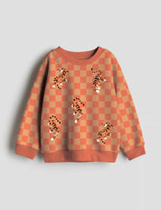 Orange Tiger – Karussell-Kollision | Allover-Transferfolie