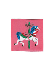 Carousel Horse | Gewebtes Nählabel