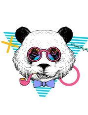 Panda - 90er-Jahre-Tiere | Bügelbilder