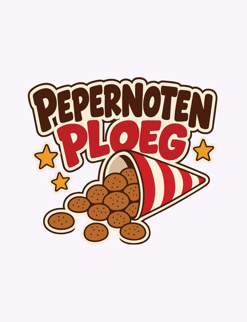 Pepernotenploeg – Puntzak | Sinterklaas Strijktransfer
