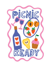 Picnic Ready - Juicy Summer Club | Bügelbild