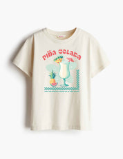 Piña Colada – Cocktail Club | Aufbügelbares Motiv