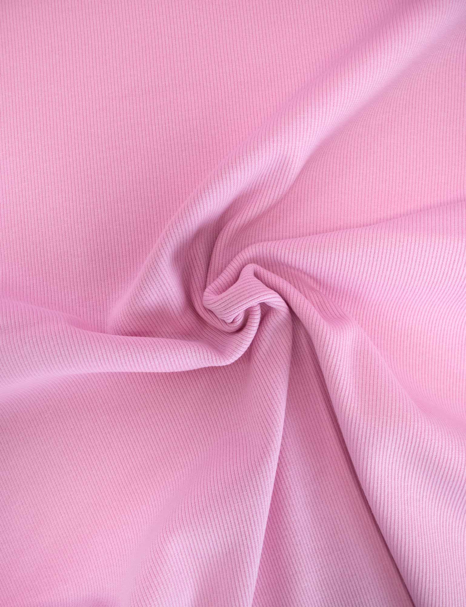 Pink Pearl | 2x1 Rippbündchen | 125 cm breit