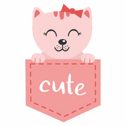 Katze - Pocket Fun | Bügelbild